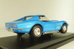 Chevrolet Corvette Stingrey (C3) 1968, Hall of Fame, blue, 047332, Hot Wheels 1:18/1:64 Set