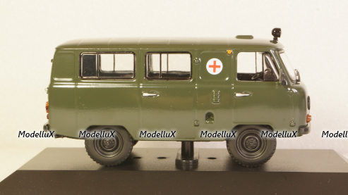 Уаз-452 1980г Санитарный, TruckTyr 1:43