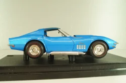 Chevrolet Corvette Stingrey (C3) 1968, Hall of Fame, blue, 047332, Hot Wheels 1:18/1:64 Set