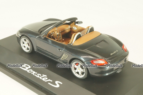 Porsche Boxster S (987) 2004, grey, WAP02020315, Schuco 1:43