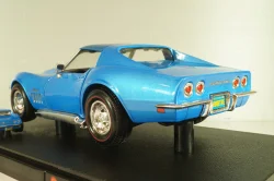 Chevrolet Corvette Stingrey (C3) 1968, Hall of Fame, blue, 047332, Hot Wheels 1:18/1:64 Set