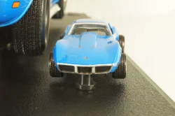 Chevrolet Corvette Stingrey (C3) 1968, Hall of Fame, blue, 047332, Hot Wheels 1:18/1:64 Set