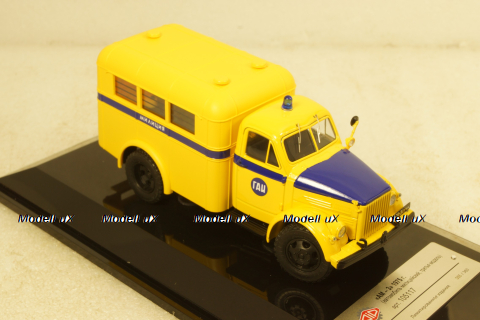 Газ-51 "АМ-3" 1975г. - кабина ГАЗ-51А в раскраске по новому ГОСТу,105117, DiP Models, 1:43