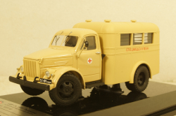 Газ-51 "АМ-3" - 1970г (СпецМедСлужба г. Ленинград) Лимитированная, 105118, DiP Models 1:43