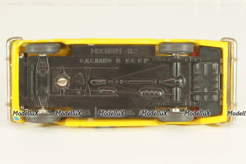 Москвич-412 А8, ГАИ, декаль, Тантал/Радон 1:43