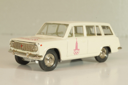 Ваз-2102 Жигули А11, кремовый, Олимпиада 80, Тантал/Радон 1:43