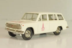 Ваз-2102 Жигули А11, кремовый, Олимпиада 80, Тантал/Радон 1:43