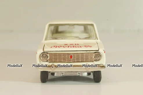 Ваз-2102 Жигули А11, кремовый, Олимпиада 80, Тантал/Радон 1:43