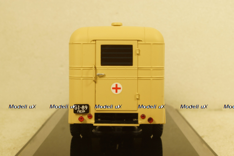 Газ-51 "АМ-3" - 1970г (СпецМедСлужба г. Ленинград) Лимитированная, 105118, DiP Models 1:43