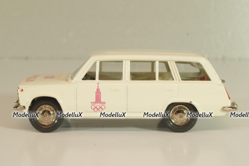 Ваз-2102 Жигули А11, кремовый, Олимпиада 80, Тантал/Радон 1:43