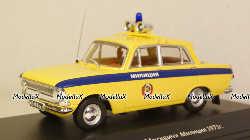 ИЖ-412 Москвич Милиция 1971г., TruckTyr 1:43