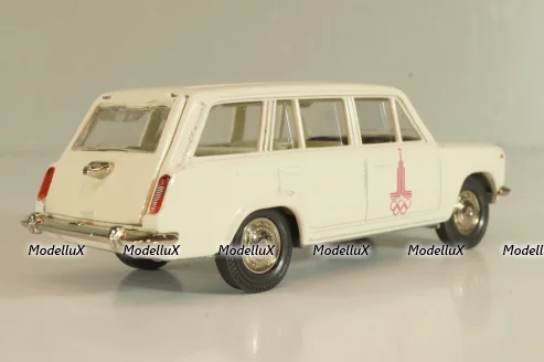 Ваз-2102 Жигули А11, кремовый, Олимпиада 80, Тантал/Радон 1:43
