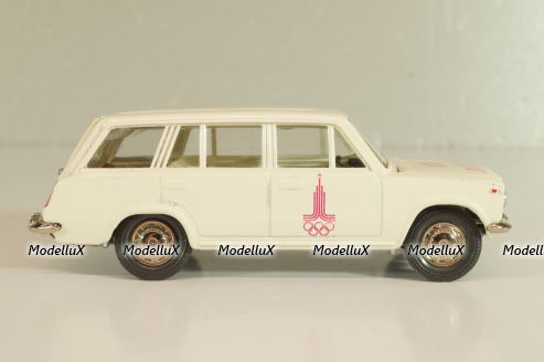 Ваз-2102 Жигули А11, кремовый, Олимпиада 80, Тантал/Радон 1:43