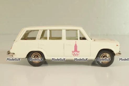 Ваз-2102 Жигули А11, кремовый, Олимпиада 80, Тантал/Радон 1:43