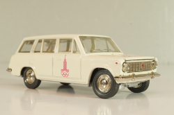 Ваз-2102 Жигули А11, кремовый, Олимпиада 80, Тантал/Радон 1:43