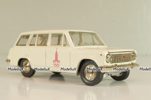 Ваз-2102 Жигули А11, кремовый, Олимпиада 80, Тантал/Радон 1:43
