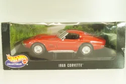 Chevrolet Corvette Stingrey (C3) 1969, red,  276378, Hot Wheels 1:18