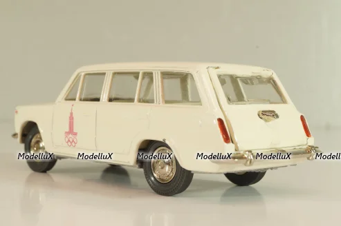 Ваз-2102 Жигули А11, кремовый, Олимпиада 80, Тантал/Радон 1:43