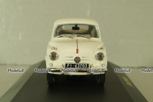 Fiat 600 1955, white, CLC064, IXO 1:43