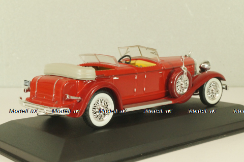 Chrysler Imperial Le Baron Phaeton 1933, red, MUS070, IXO Museum 1:43