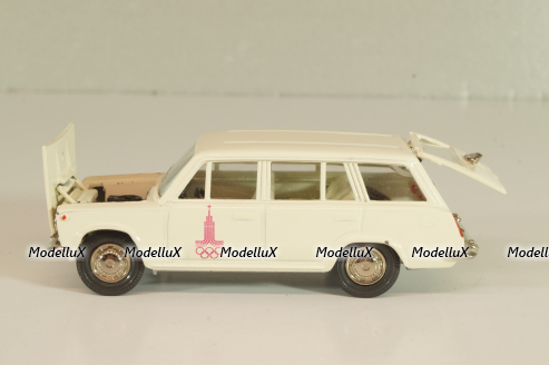 Ваз-2102 Жигули А11, кремовый, Олимпиада 80, Тантал/Радон 1:43