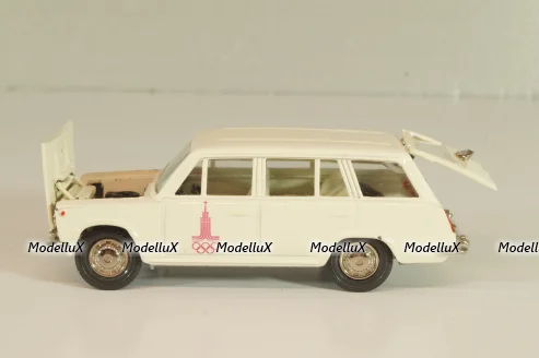 Ваз-2102 Жигули А11, кремовый, Олимпиада 80, Тантал/Радон 1:43