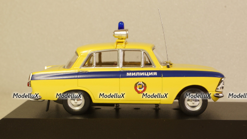 ИЖ-412 Москвич Милиция 1971г., TruckTyr 1:43