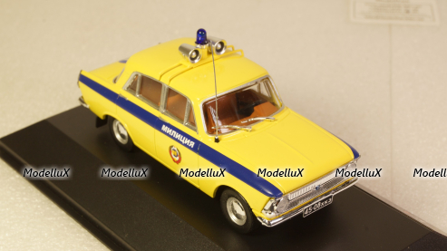 ИЖ-412 Москвич Милиция 1971г., TruckTyr 1:43