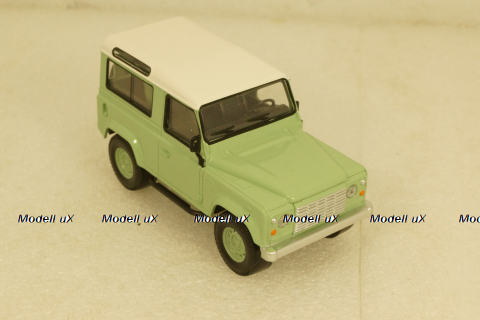 Land Rover Defender 1995 Green/White, 845106, Norev 1:43