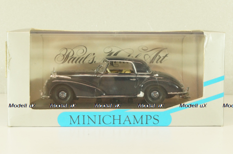 Mercedes-Benz 300 SC Coupe (W188) 1951, dark blue, Minichamps 1:43