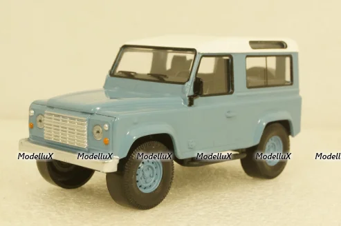 Land Rover Defender 1995 blue/white, 845107, Norev 1:43