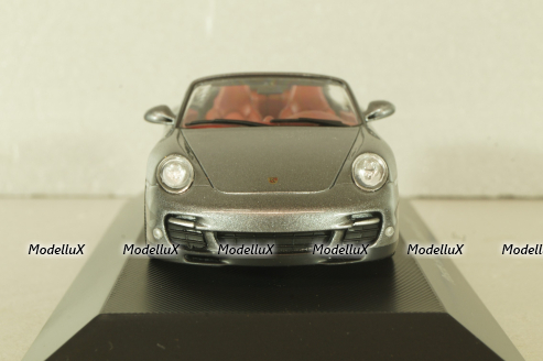 Porsche 911 (997) Turbo Cabriolet 2009, grey, 7114021, Atlas 1:43