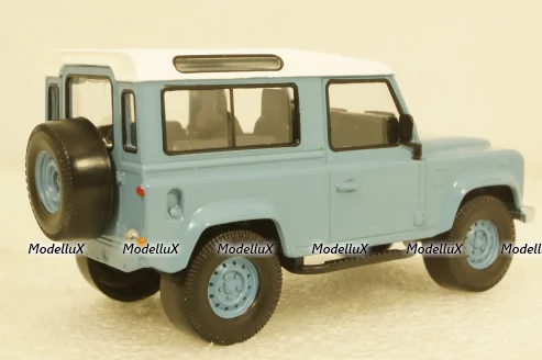 Land Rover Defender 1995 blue/white, 845107, Norev 1:43