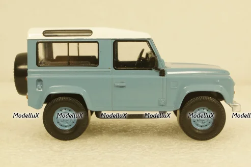 Land Rover Defender 1995 blue/white, 845107, Norev 1:43
