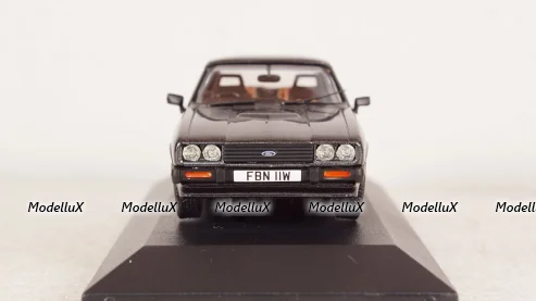 Ford Capri MkIII 3.0 S mattgrey/silver, Vanguards 1:43
