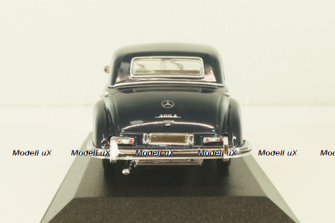 Mercedes-Benz 300 SC Coupe (W188) 1951, dark blue, Minichamps 1:43