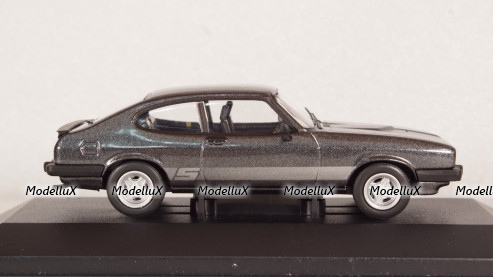 Ford Capri MkIII 3.0 S mattgrey/silver, Vanguards 1:43