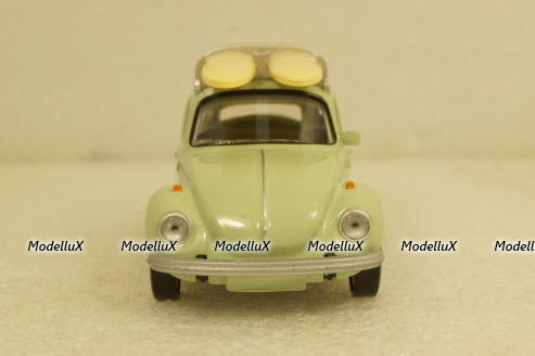 Volkswagen Beetle Coccinelle 1973 with surfing board, 430401-3, Norev 1:43