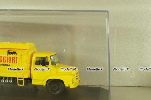 Fiat C 40 N fuel tanker AGIP 1958, yelliw, Altaya 1:43