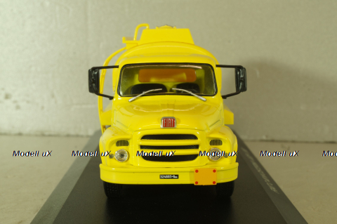 Fiat C 40 N fuel tanker AGIP 1958, yelliw, Altaya 1:43