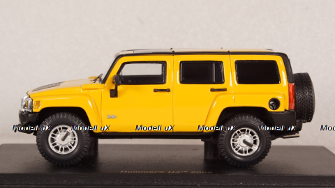 Hummer H3 2006, yellow, S0874, Spark 1:43 Уценка!