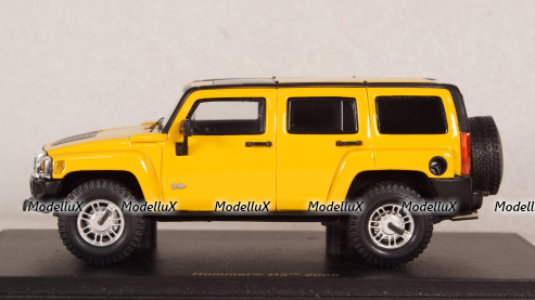 Hummer H3 2006, yellow, S0874, Spark 1:43 Уценка!