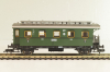 Вагон пассажирский 2/3 класс, тип B 3 tr  (# 37 919), 2-х осный, DRG, Epoche II (1920 - 1950), зеленый, 5066, Fleischman 1:87 (HO)