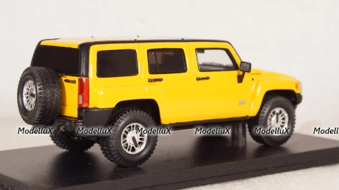 Hummer H3 2006, yellow, S0874, Spark 1:43 Уценка!
