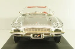 Chevrolet Corvette (C1) Convertible 1962, silver, 36833, ERTL 1:18 Уценка!