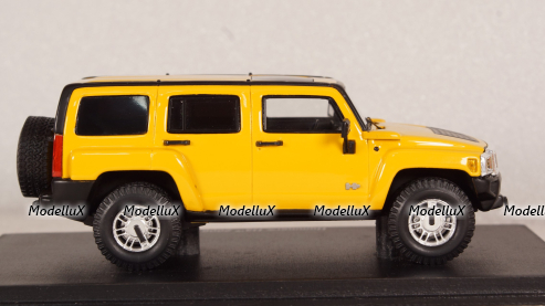 Hummer H3 2006, yellow, S0874, Spark 1:43 Уценка!