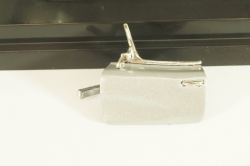 Chevrolet Corvette (C1) Convertible 1962, silver, 36833, ERTL 1:18 Уценка!