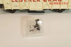 Вагон-рефрижератор пивоварни "Lederer-Bräu" (# 521 601), 2-х осный, DB, Epoche III (1949 - 1970), белый, 46236, Roco 1:87 (HO)