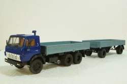 Камаз-5320 с п/прицепом ГБК-8350, 102071, ПАО Камаз 1:43