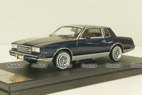 Chevrolet Monte Carlo 1981, blue, PRD590, Premium X 1:43